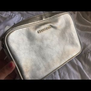 Michael Kors Ginny Medium Camera Bag Pale Gold